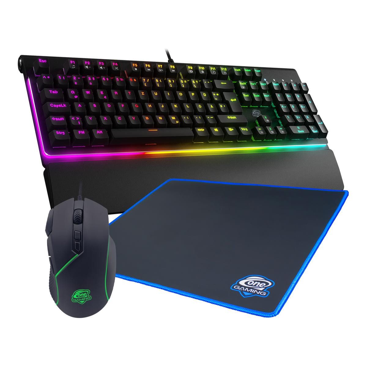 Advanced Bundle 01 Tastatur-, Maus- und Mauspad-Set