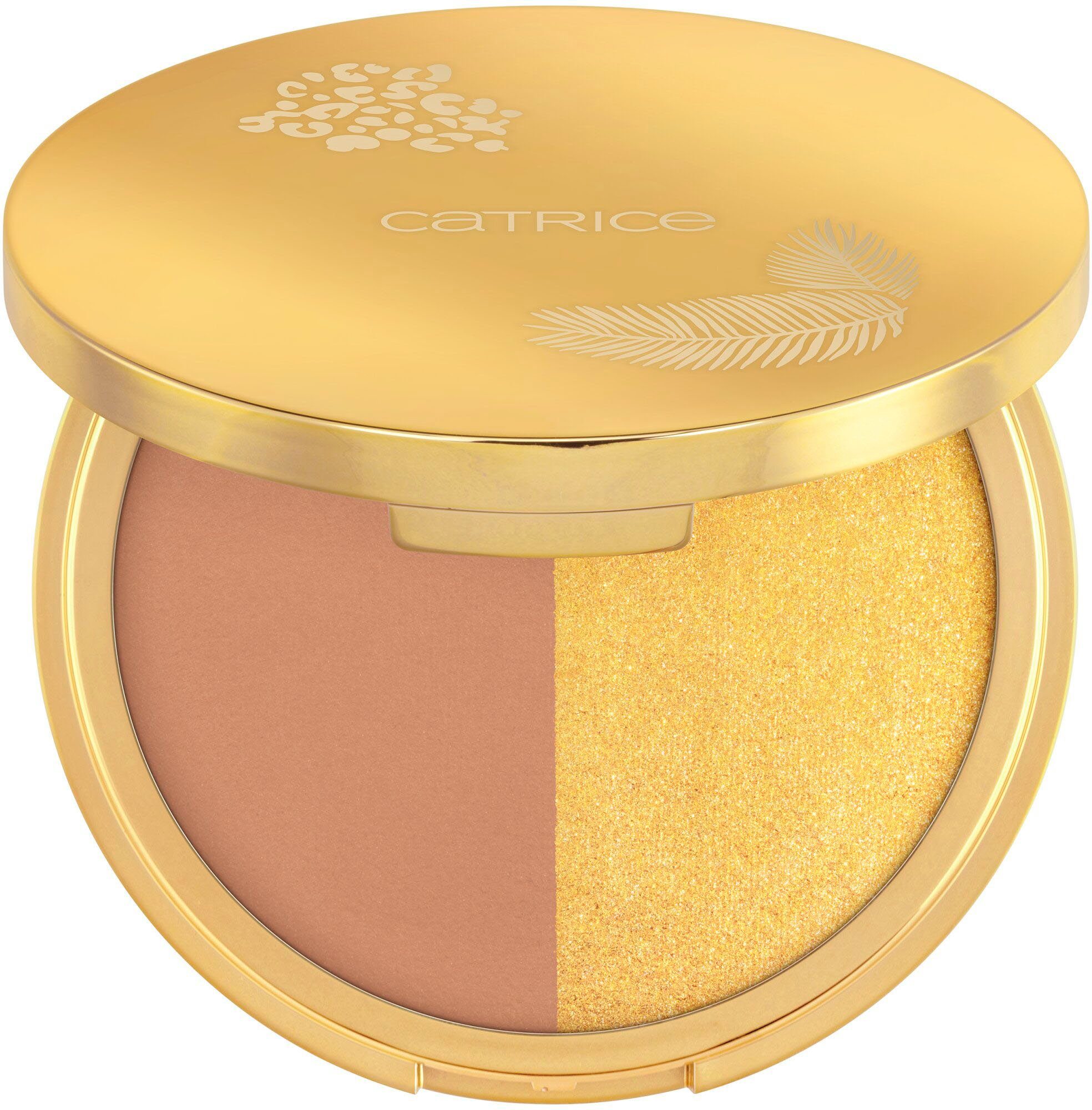 Catrice Bronzer-Puder WILD ESCAPE Glowy Bronzer & Highlighter, 4-tlg.