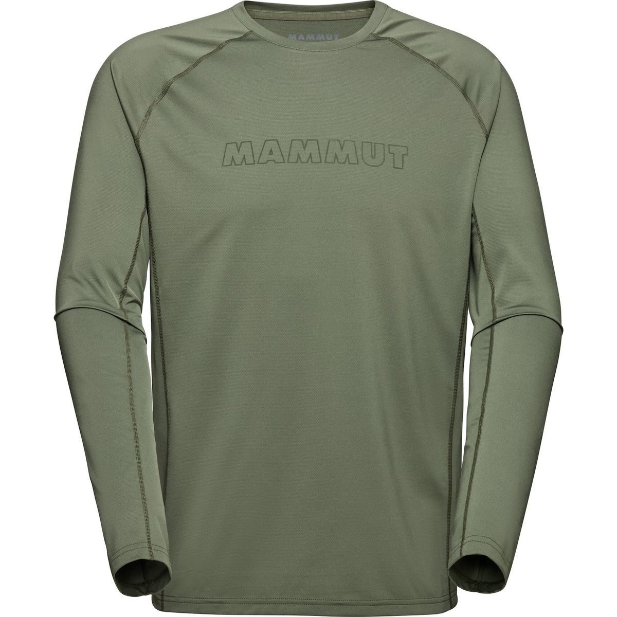 Mammut Fleecejacke Selun FL Longsleeve Men Logo Nachhaltiges Longsleeve mit UV-Schutz, geruchshemmend und