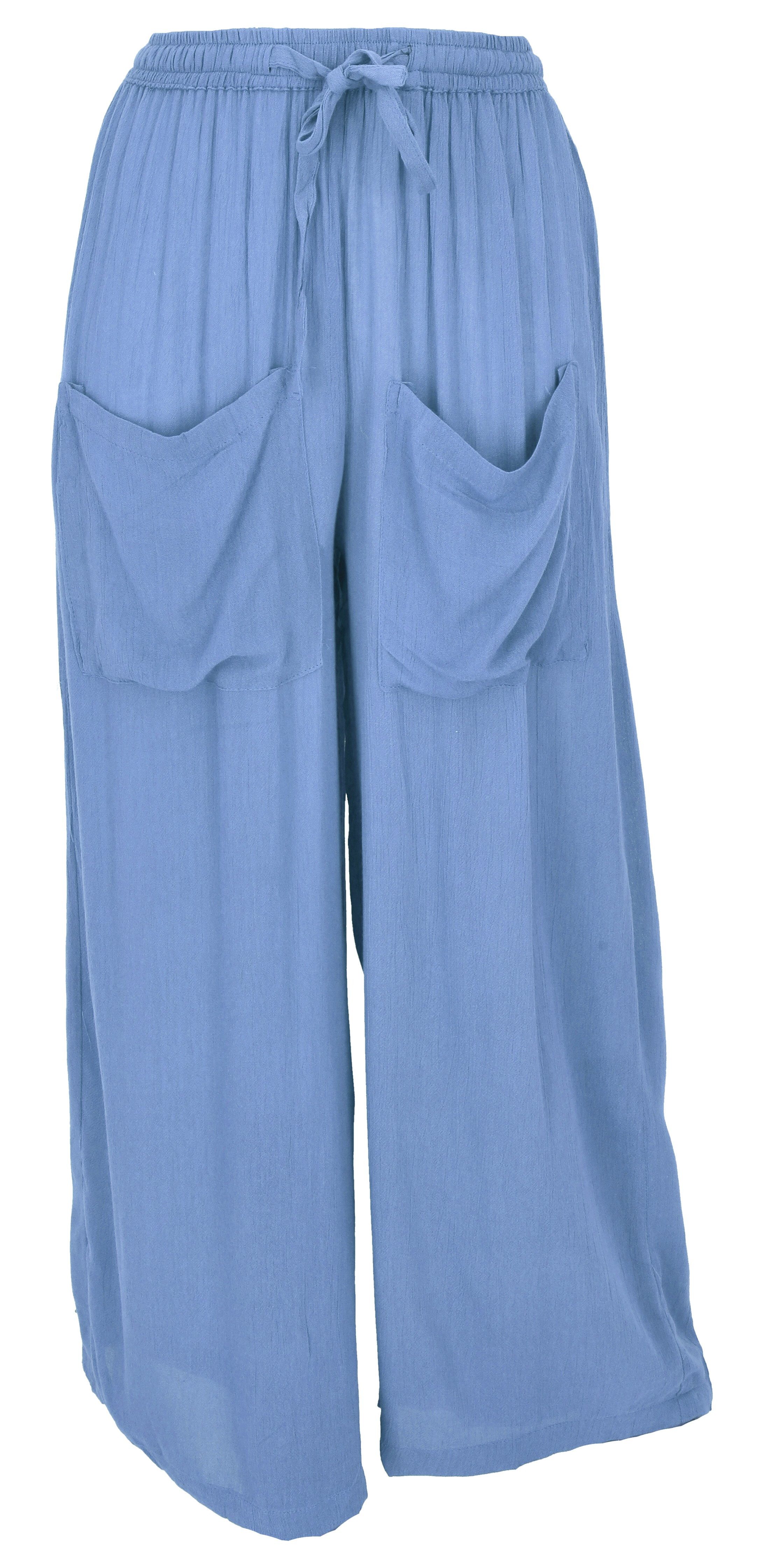 Guru-Shop Relaxhose Boho Sommerhose, luftige Basic günstig online kaufen