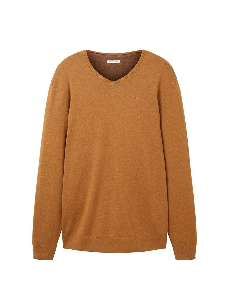 TOM TAILOR Sweatshirt Basic V-Neck Sweater günstig online kaufen