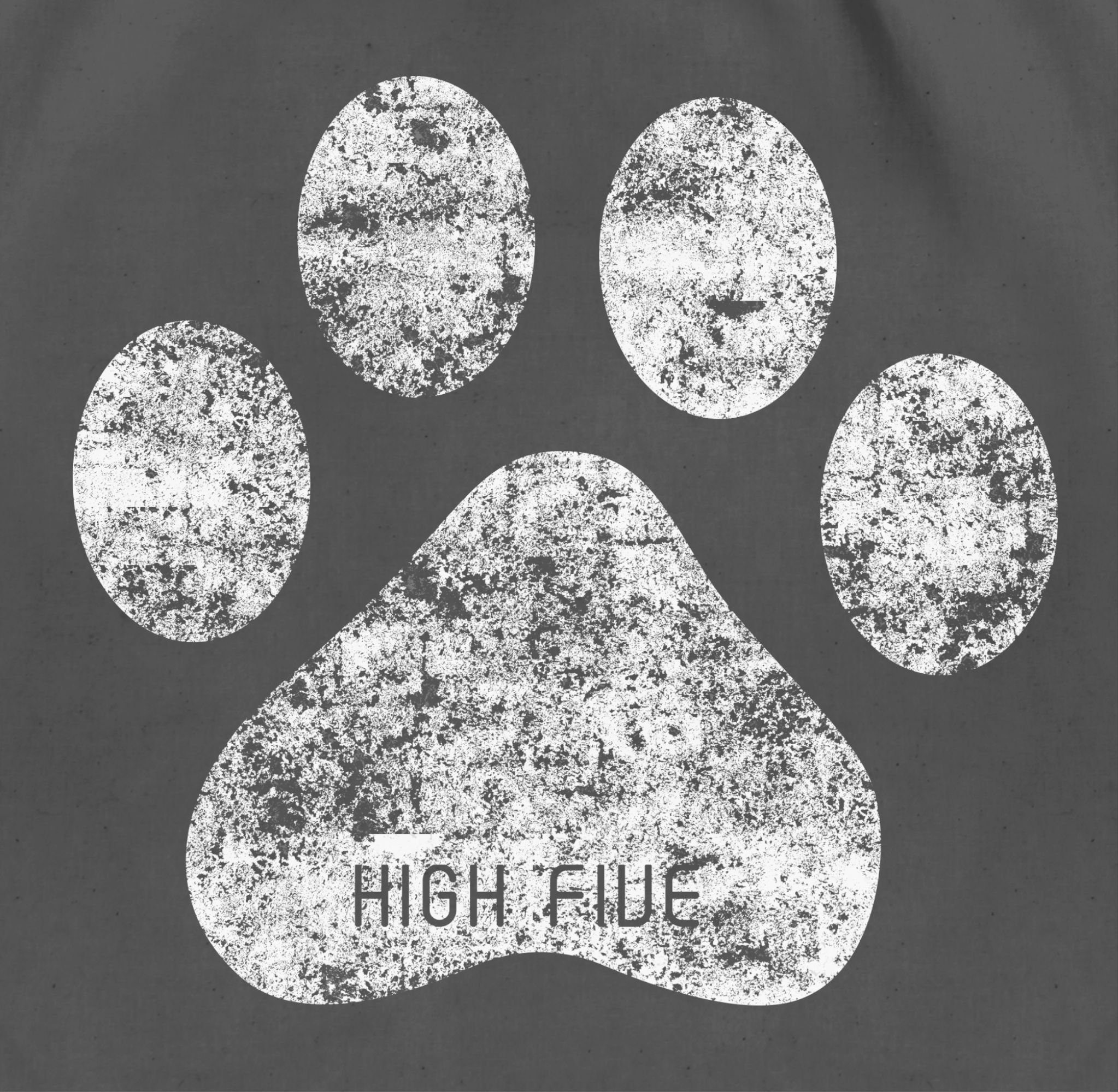 Shirtracer Turnbeutel High Five Hunde Pfote, günstig online kaufen
