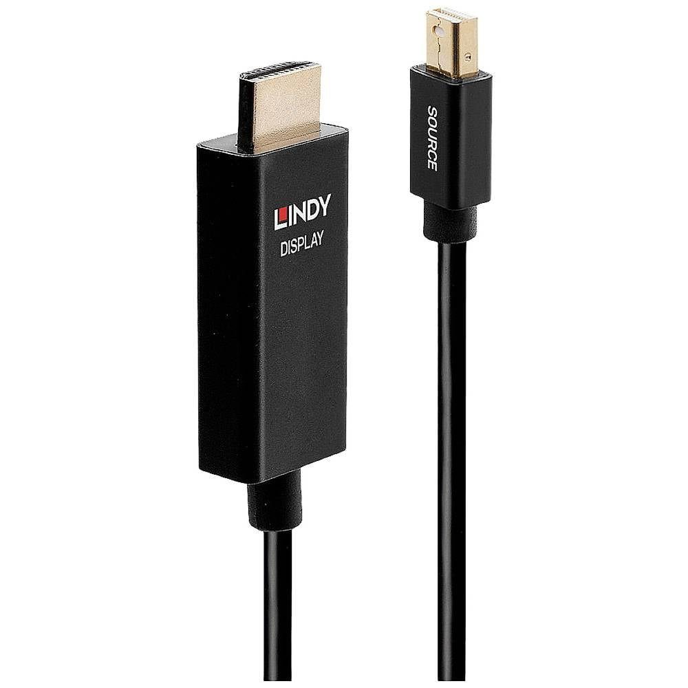 Lindy Videokabel-Adapter 3 m Mini DisplayPort HDMI Typ A 40923 HDMI-Kabel