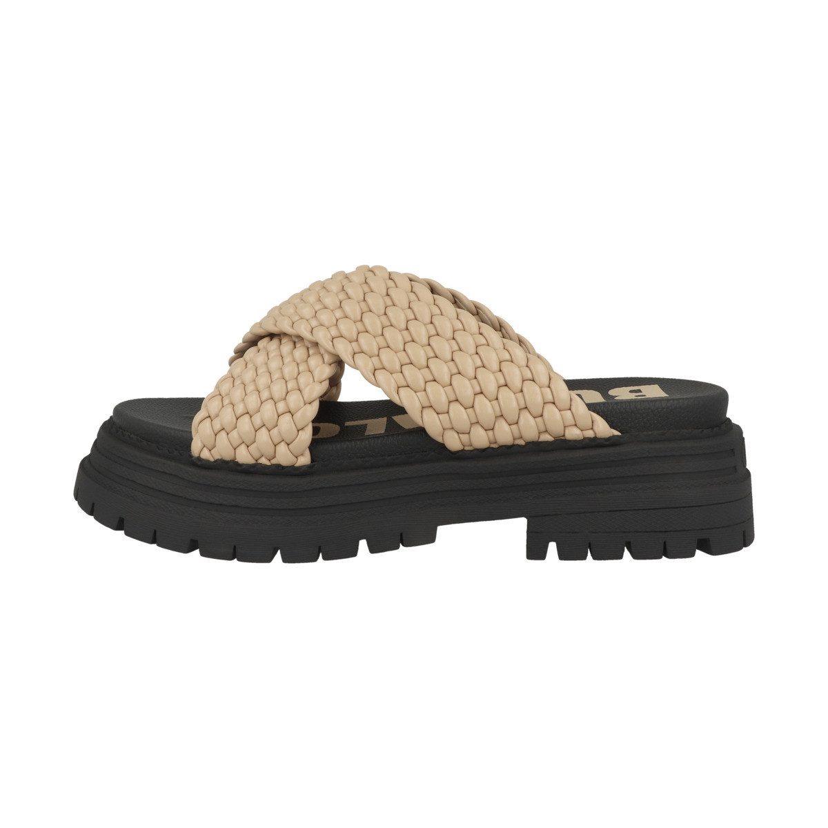 Buffalo Lennox Cross Damen Pantolette Hausschuhe, Sandaletten, Mules, Pantoffeln, Slipper