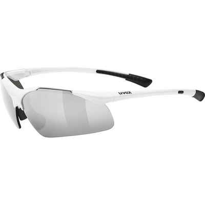 Uvex Sonnenbrille Sonnenbrille sportstyle 223 white / ltm.silver