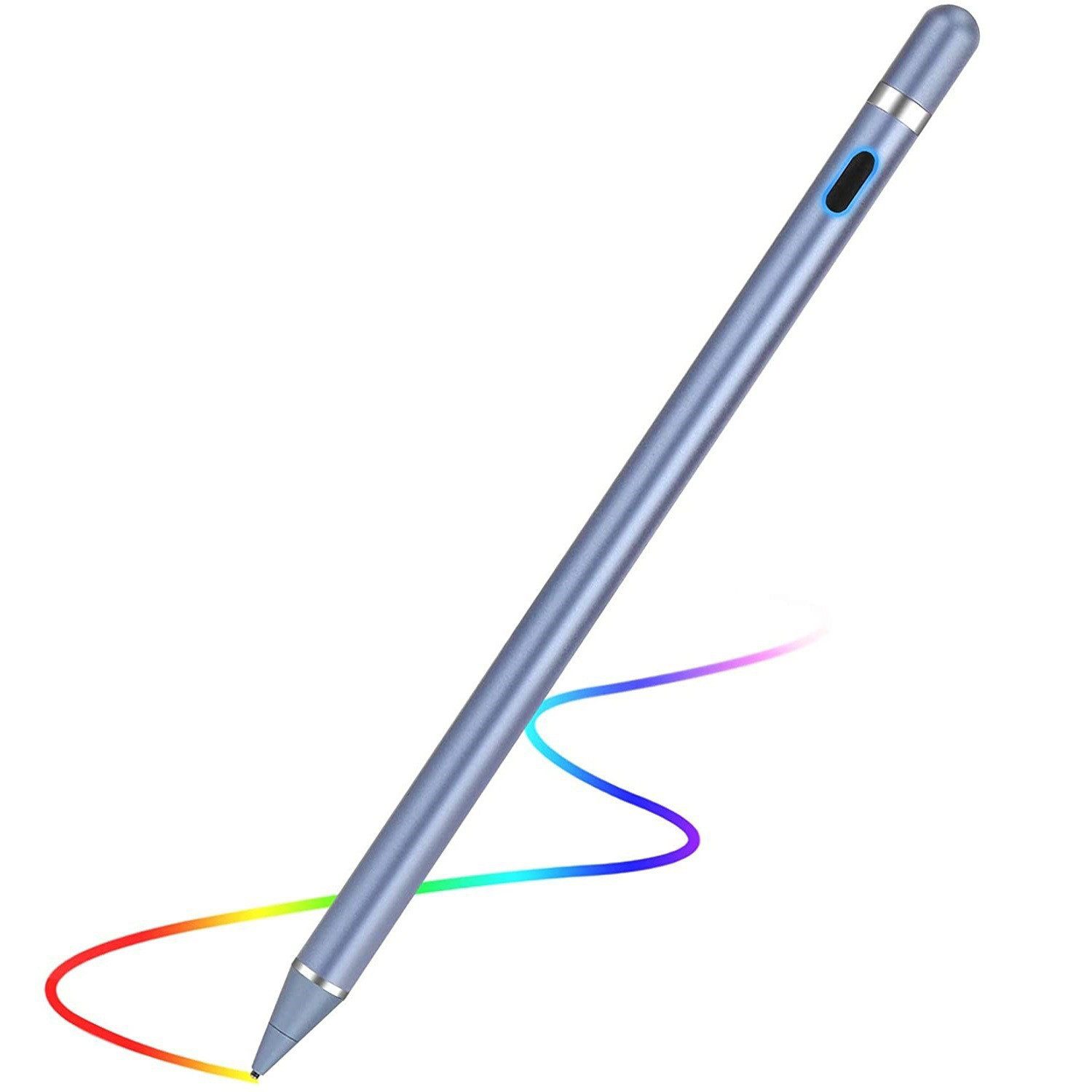 MOPUEA Eingabestift Blauer Universal Stylus Pen Eingabestift für Touchscreen (1-St) Eingabestift für Tablets & Smartphones