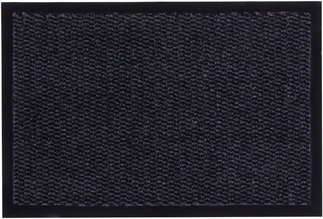 Fußmatte »Easy + Gummi Ringmatte, 2er Set«, Andiamo, rechteckig, Höhe 5 mm, Schmutzfangmatte, In- und Outdoor geeignet-Otto