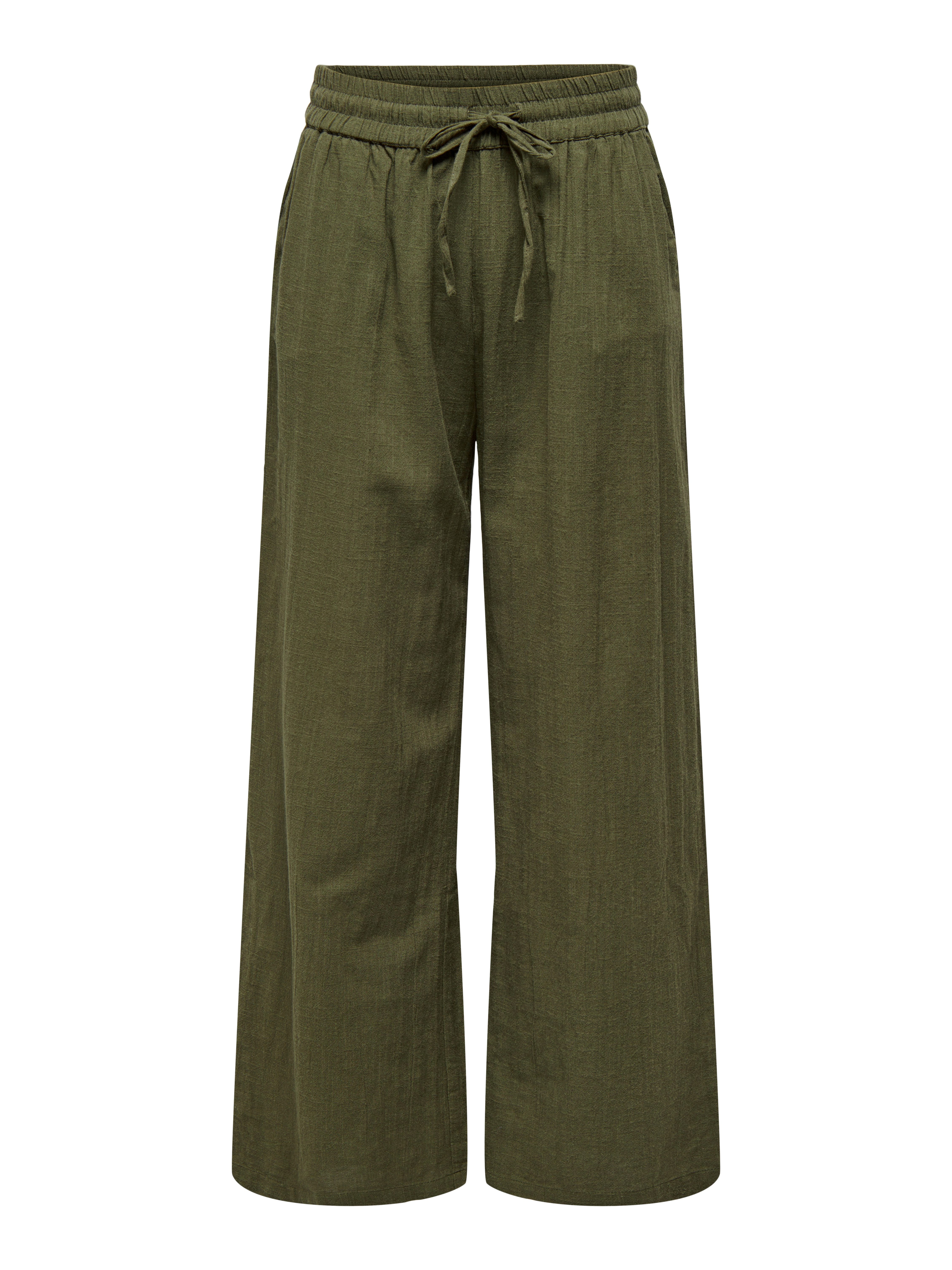 Schlupfhose ONLTIZANA COTTON LOOSE PANTS WVN NOOS
