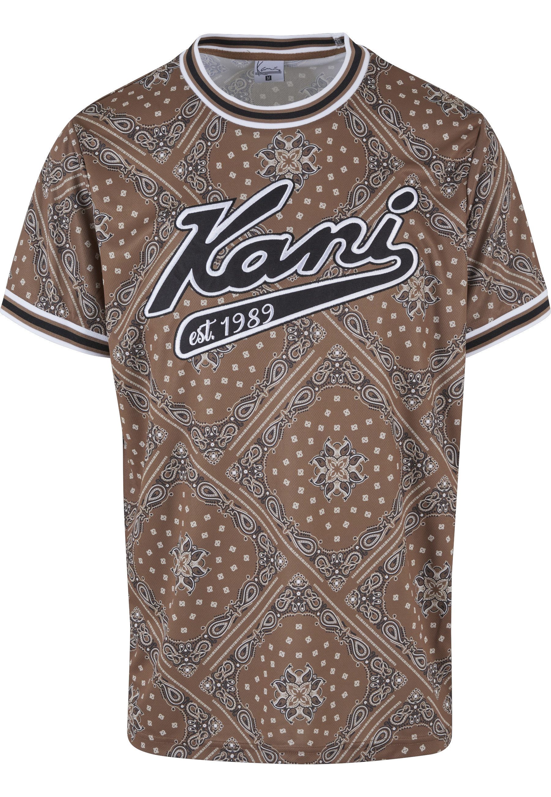 T-Shirt Karl Kani Herren KM232-008-3 Unisex KK Varsity Paisley Mesh Tee