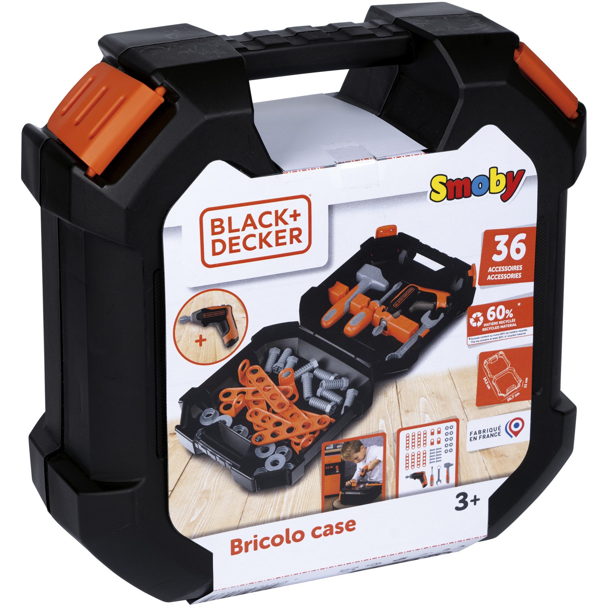 Spielwerkzeug Smoby Smoby Black+Decker Werkzeugkoffer