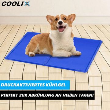 MAVURA Hundematte COOLIX Hunde Kühlmatte Haustier Kühlunterlage, Kühldecke Kältematte Gelmatte selbstkühlend für Hund & Katze