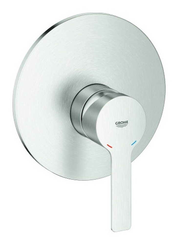 Grohe Duscharmatur Lineare Einhand-Brausebatterie Unterputz - Supersteel