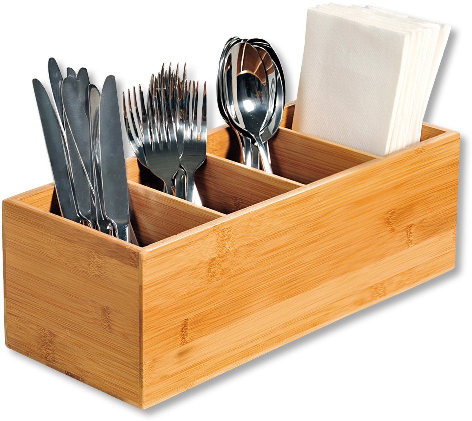 KESPER® Besteckkasten, 100% FSC®-zertifizierter Bambus, für günstig online kaufen