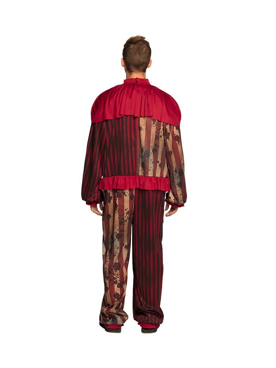 Boland Clown-Kostüm Horrorclown - Zirkus Halloween Kostüm Herren, Einfache Basics für furchterregende Clowns