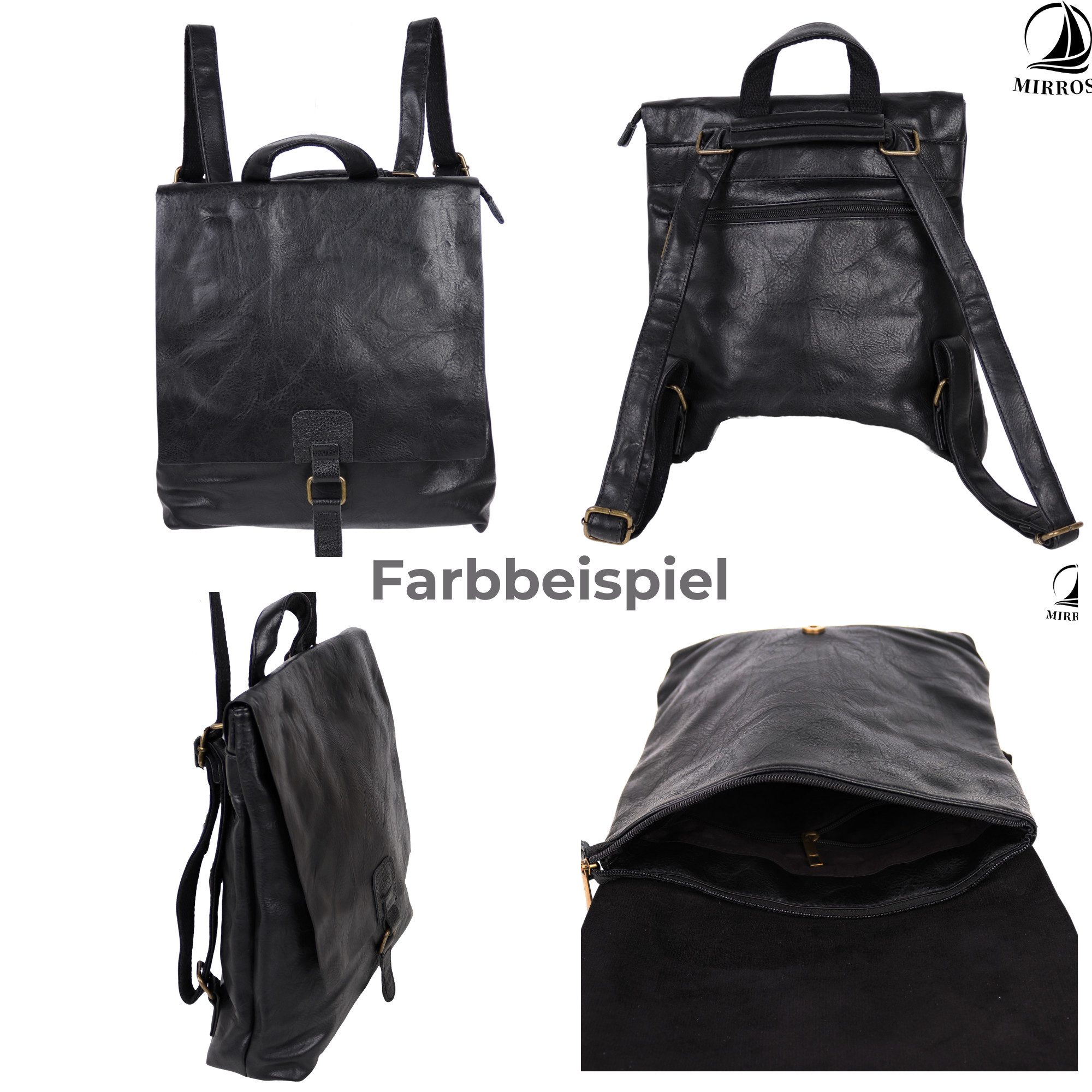 MIRROSI Tagesrucksack Damen auch als Crossbody günstig online kaufen