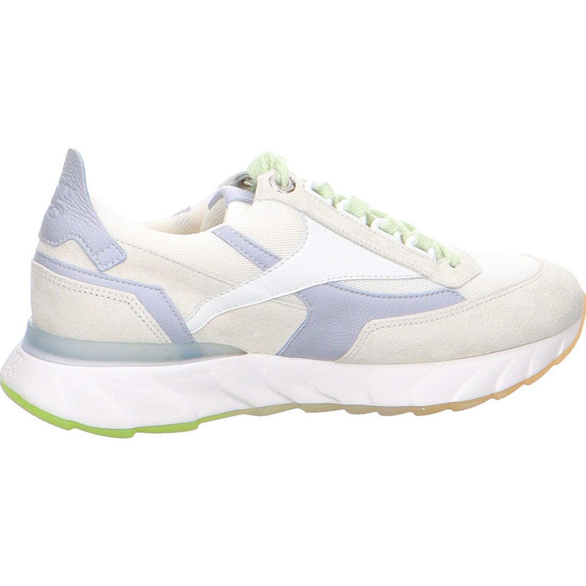 Komfort Schnürer für Damen in grau Schnürschuh
