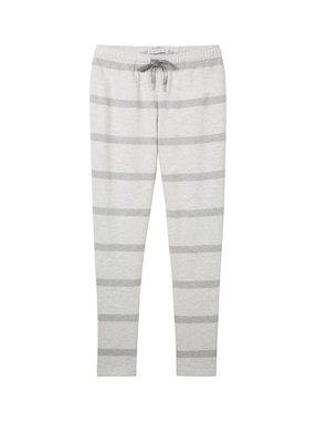 TOM TAILOR Schlafshorts Gestreifte Sweat-Hose