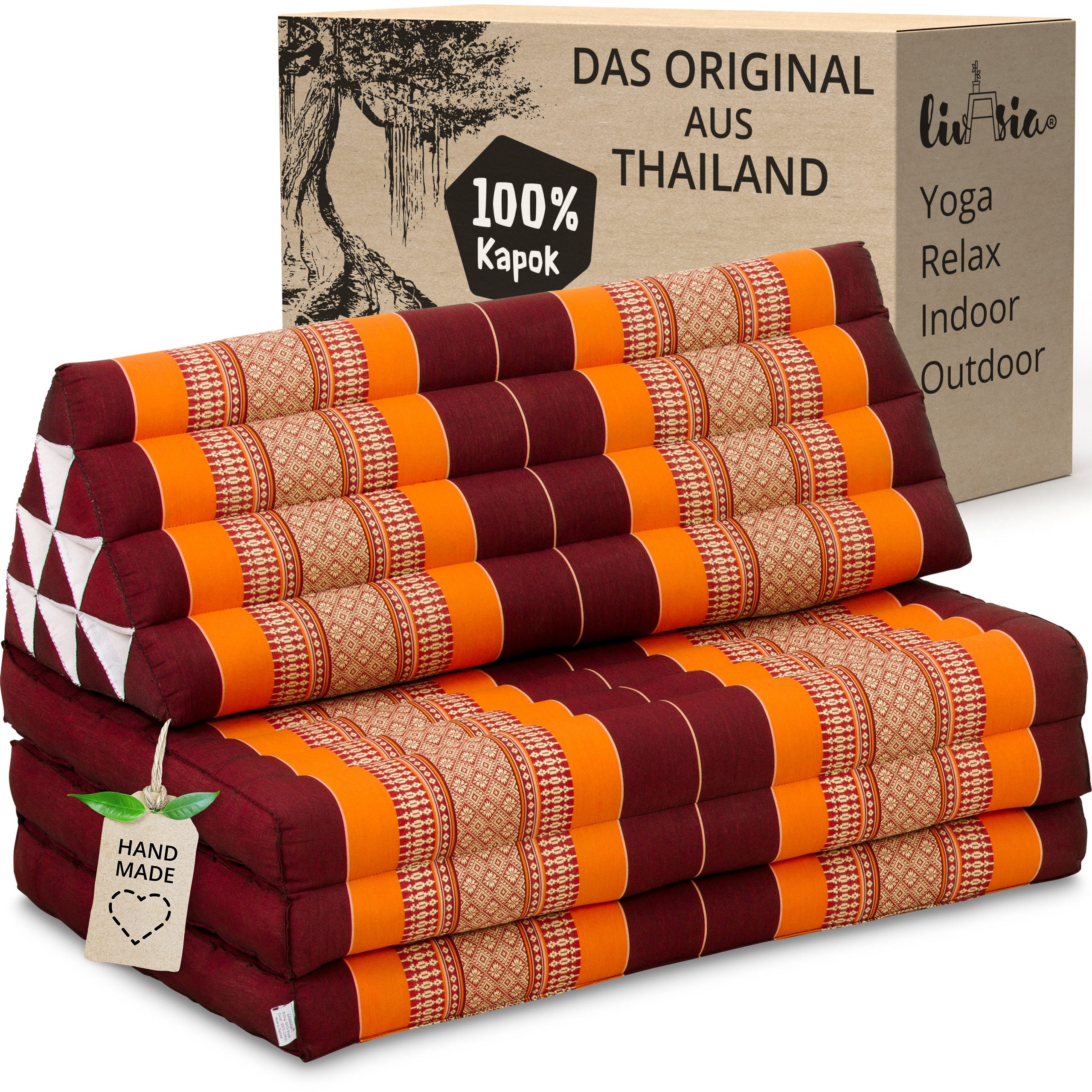 livasia Sitzsack Thaikissen XXL breit, vegan günstig online kaufen