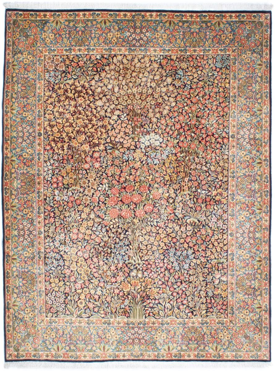 Orientteppich Kerman Rafsanjan 176x235 Handgeknüpfter Orientteppich / Perserteppich, Nain Trading, rechteckig, Höhe: 12 mm