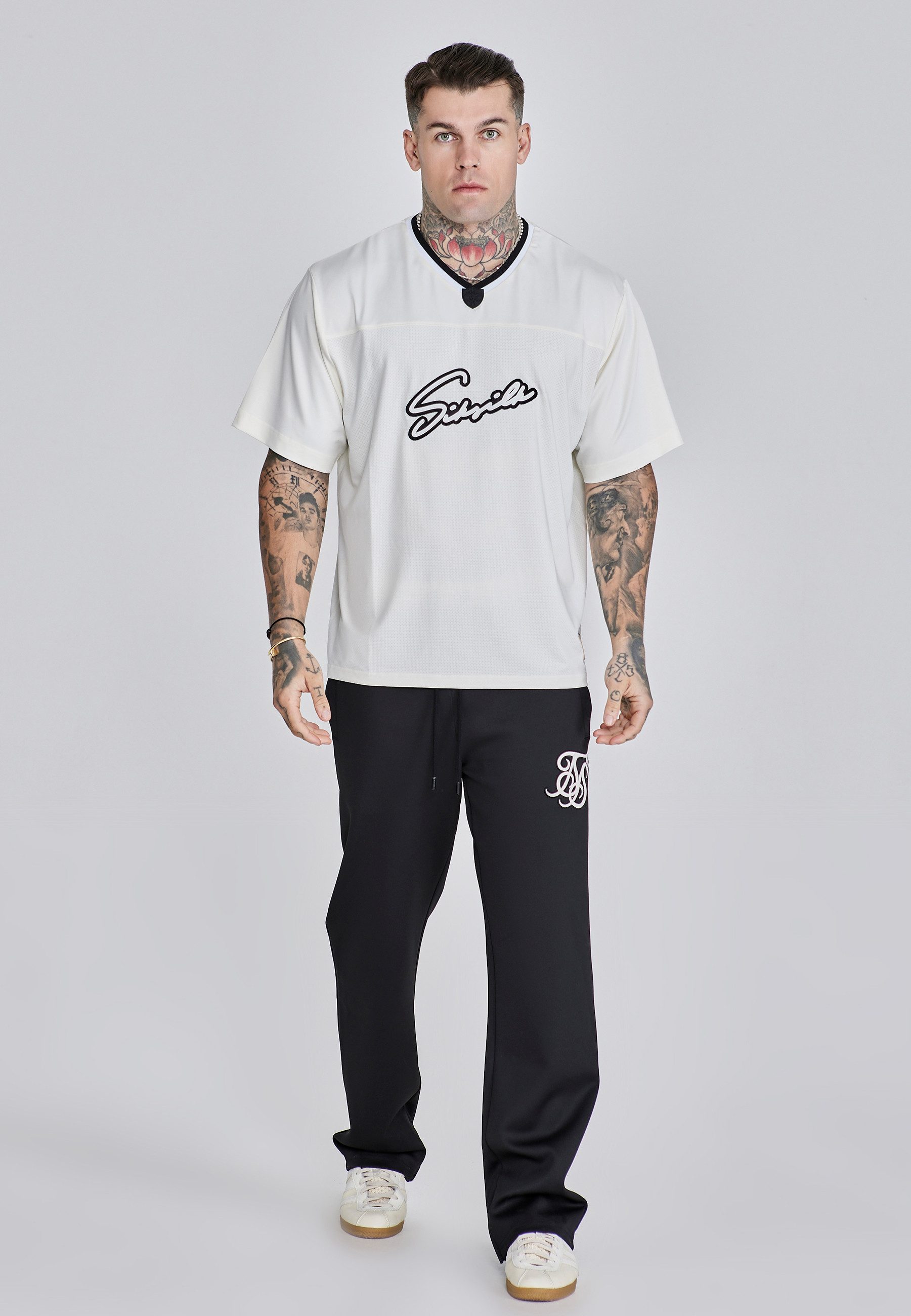 Siksilk T-Shirt SikSilk Herren Fußball T-Shirt