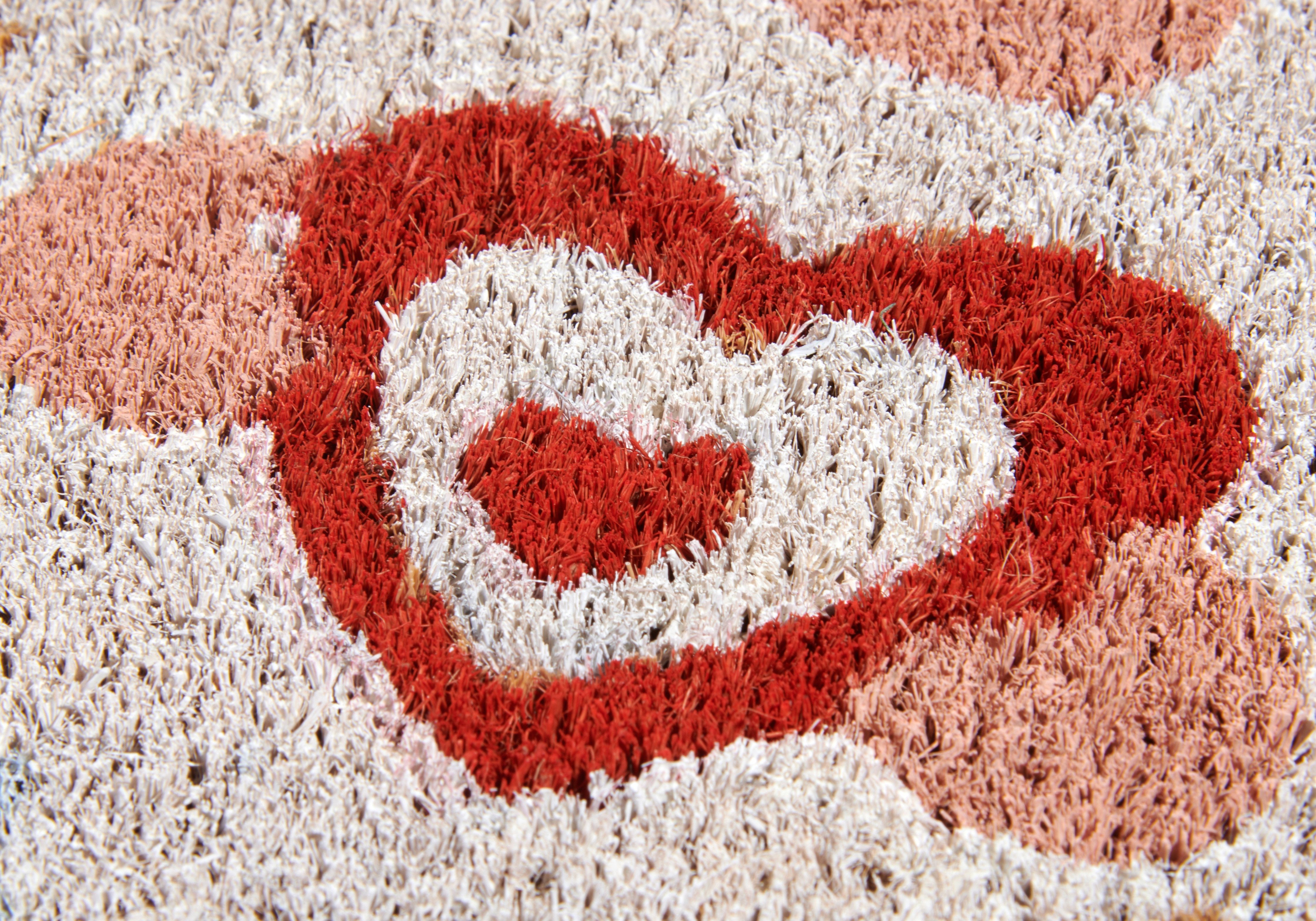 HANSE Home Fußmatte Kokos Gnome Heart, Türmatte, rechteckig, Höhe: 15 mm, Schmutzfangmatte, Rutschfest, Outdoor, Weihnachten, Kokosmatte, Zwerg – Bild 5 von 5