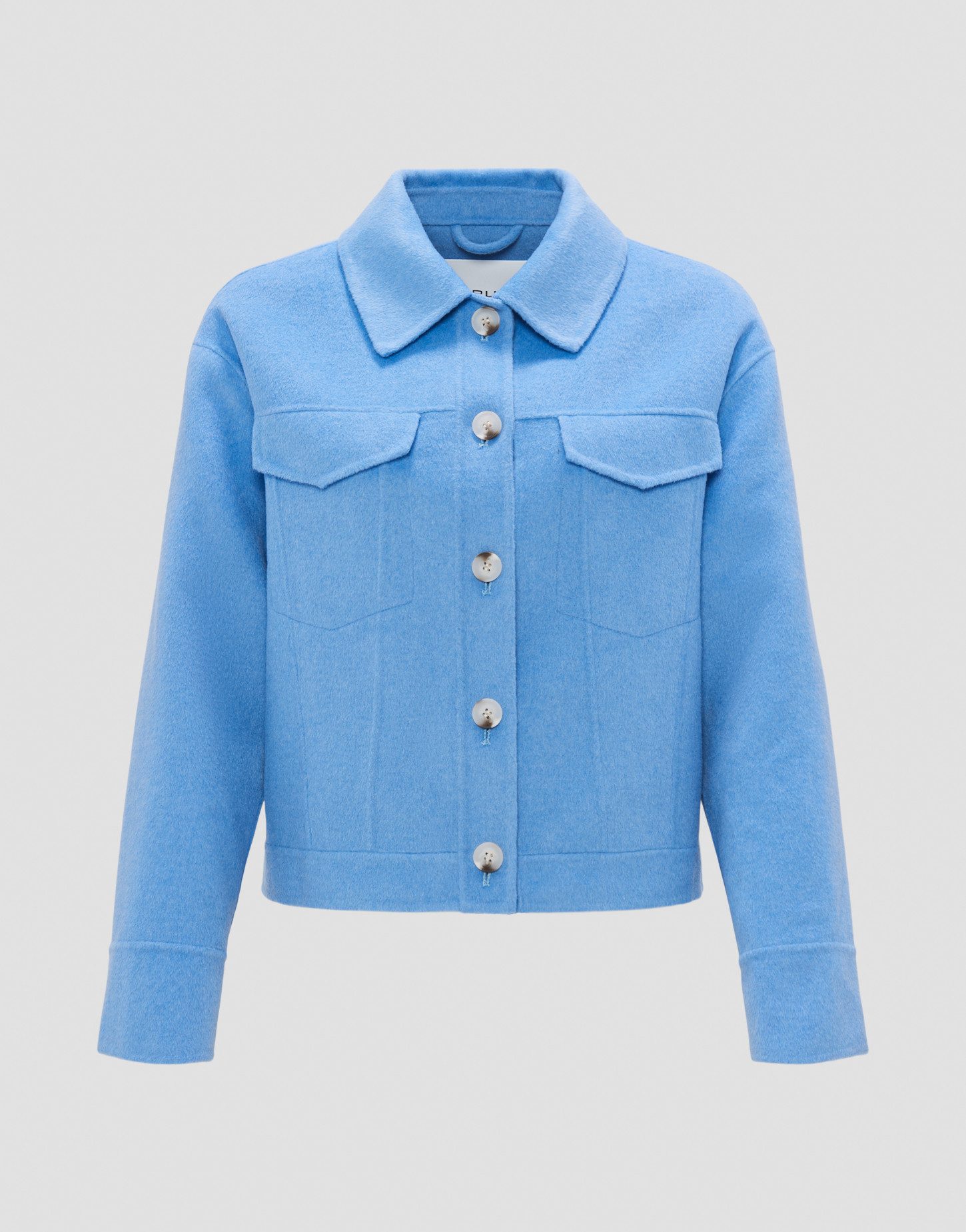 OPUS Wolljacke Hatilli blue salt günstig online kaufen