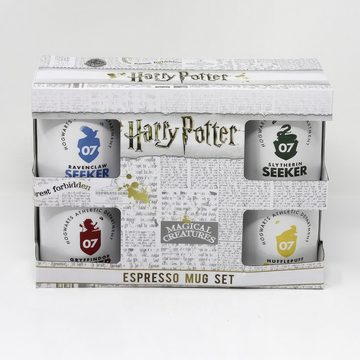 GB eye Tasse Harry Potter Espressotassenset Quidditch Seeker