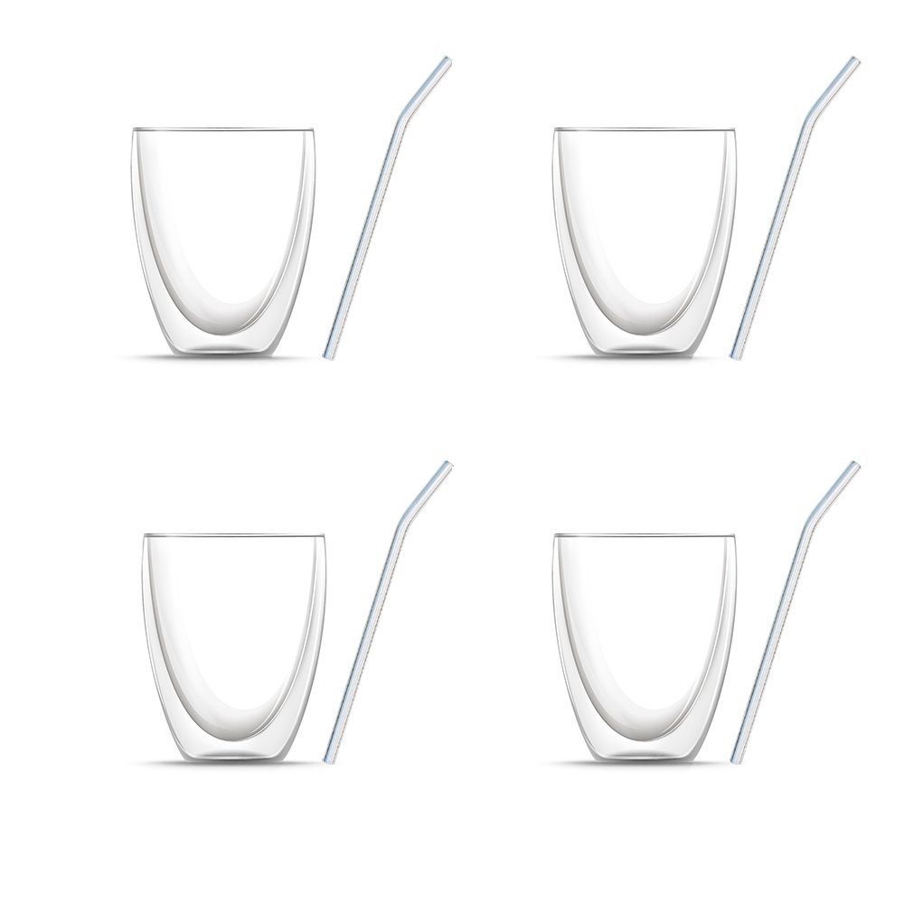 Thermoglas 8-er Gläser Set