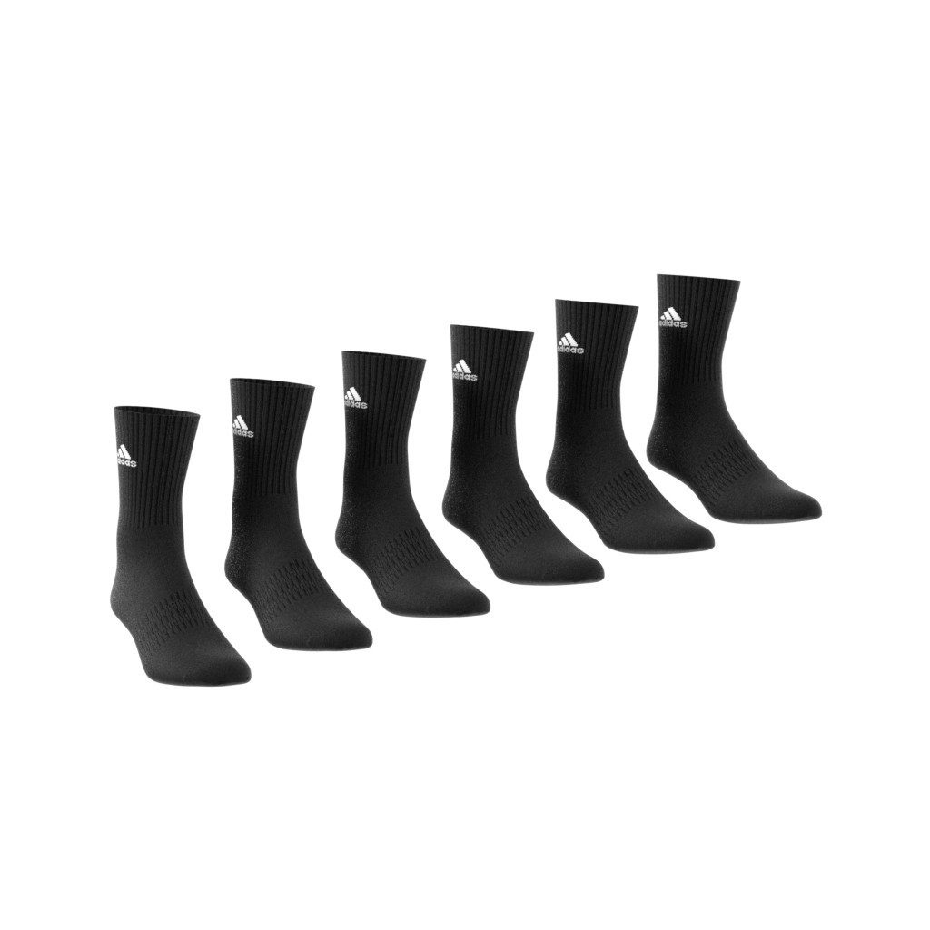 adidas Performance Sportsocken Crew Cushioned Sportswear schwarz - 6 Paar günstig online kaufen