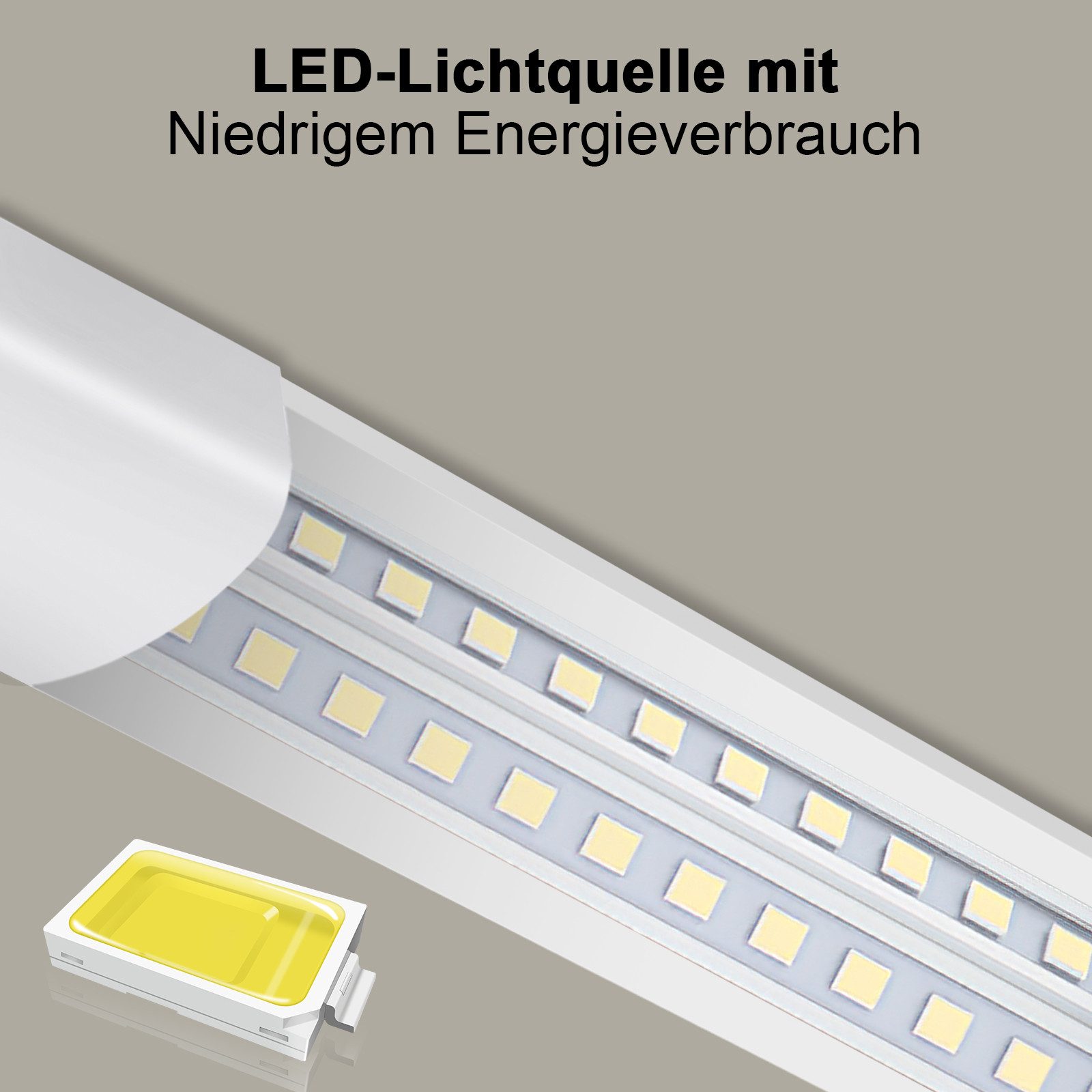 Oraymin LED Deckenleuchte 3PCS LED Feuchtraumleuchte günstig online kaufen