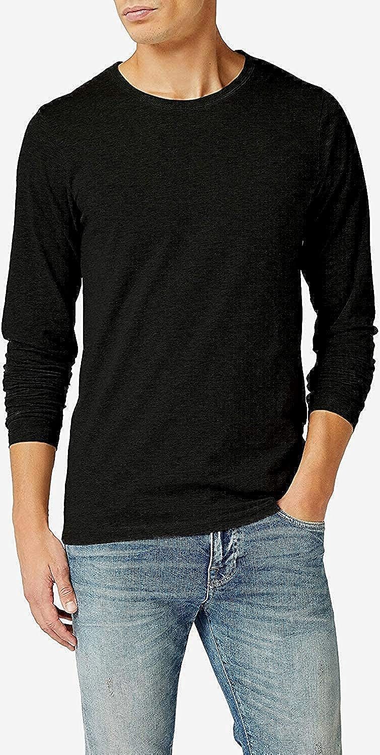 Jack & Jones Langarmshirt Unifarben in 2xBlack 2er-Pack) (Set