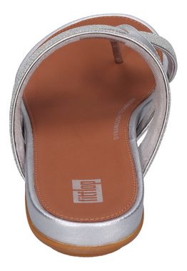 Fitflop GRACIE SHIMMERLUX STRAPPY SANDALS Zehentrenner Silver