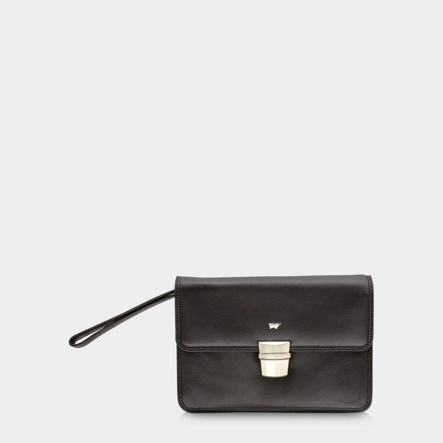 Braun Büffel Handtasche GOLF Herren Handgelenktasche schwarz