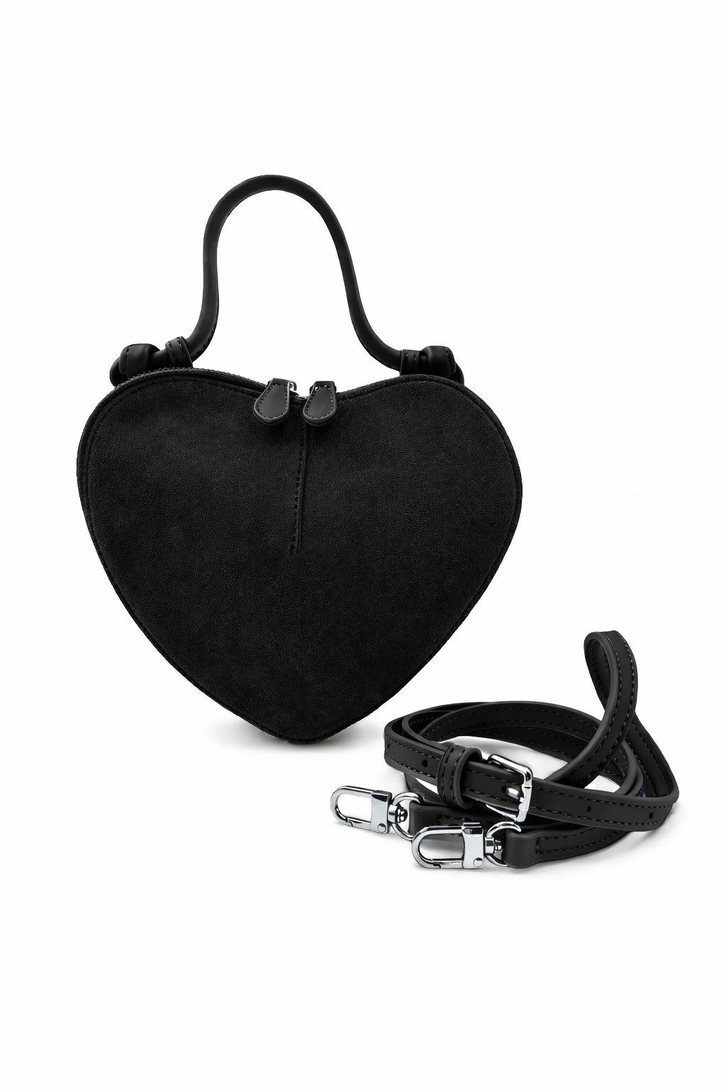 Der Trachtler Trachtentasche Handtasche Umhängetasche "Herzerl", - stilvolles Trachten-Accessoire