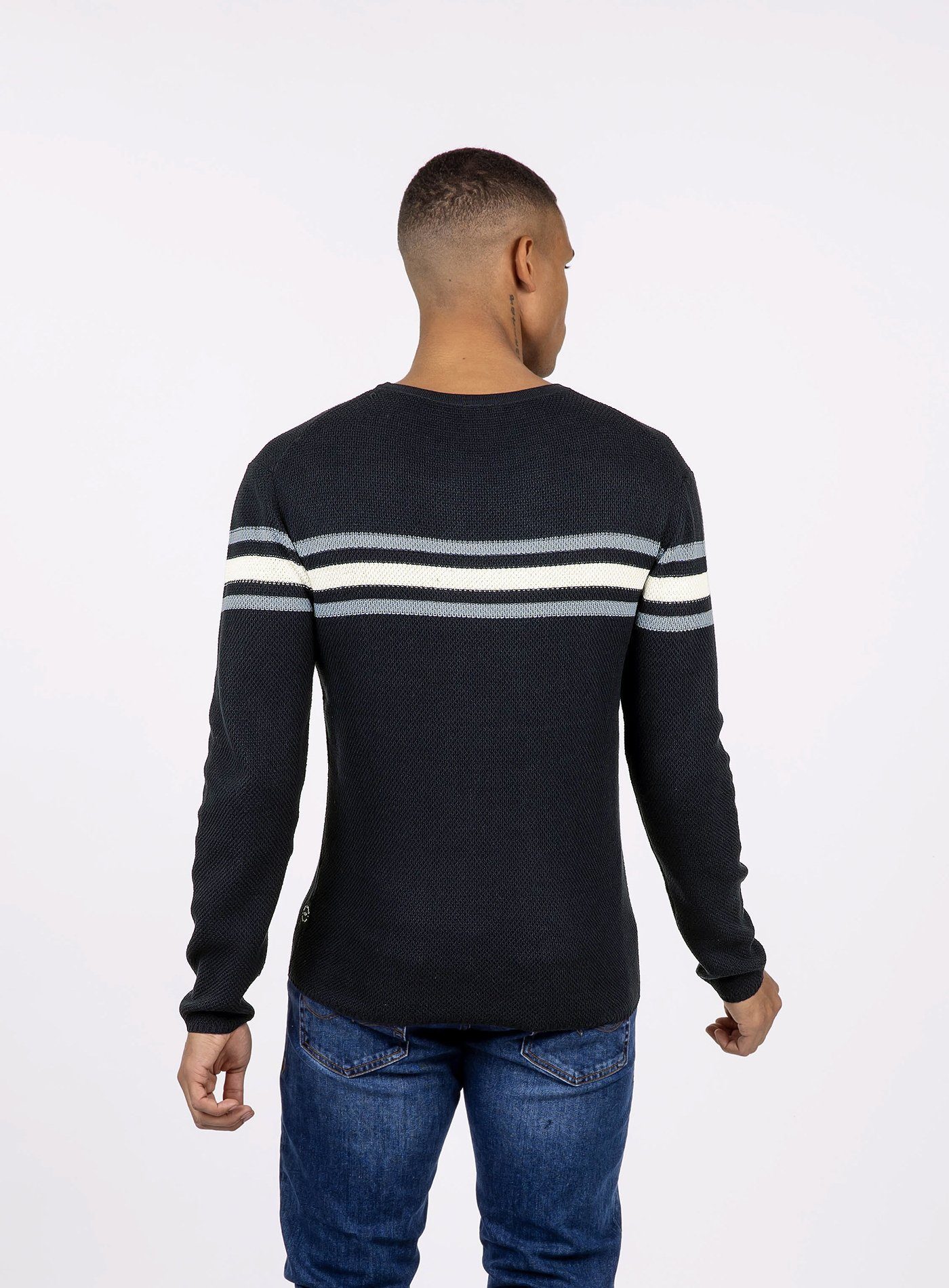 Key Largo Rundhalspullover MST BOOKING round neck (1-tlg)