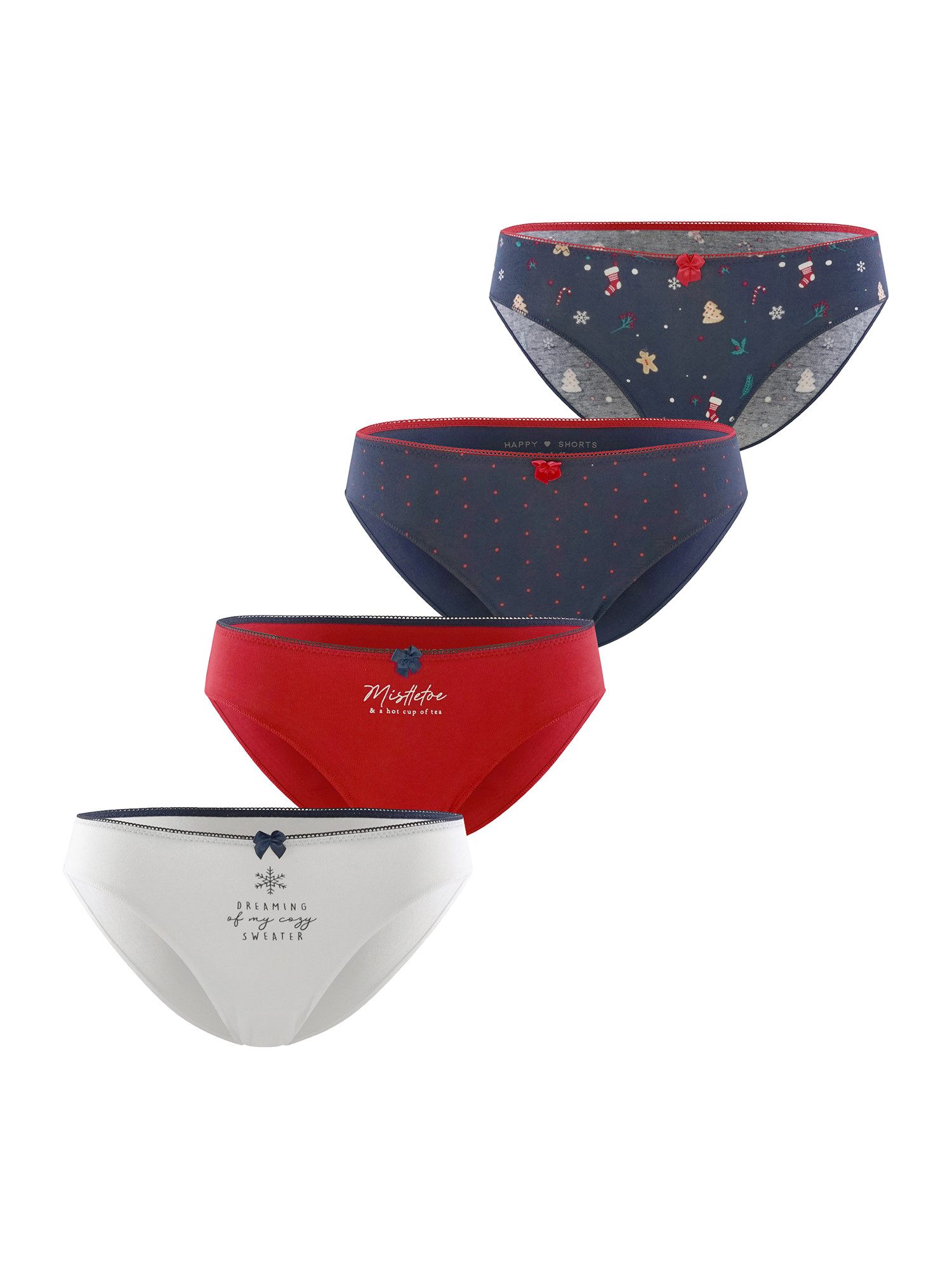 HAPPY SHORTS Slip Mixed (4-St) günstig online kaufen
