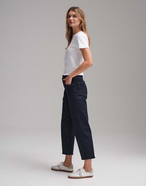 OPUS Weite Jeans OPUS Wide Cropped Jeans Momito Gerade