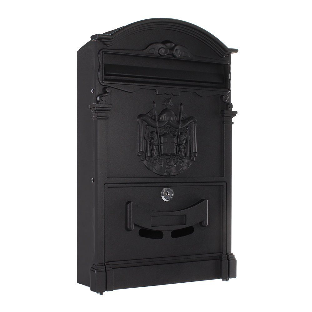 Wandbriefkasten Mail PM 700 Briefkasten Schwarz