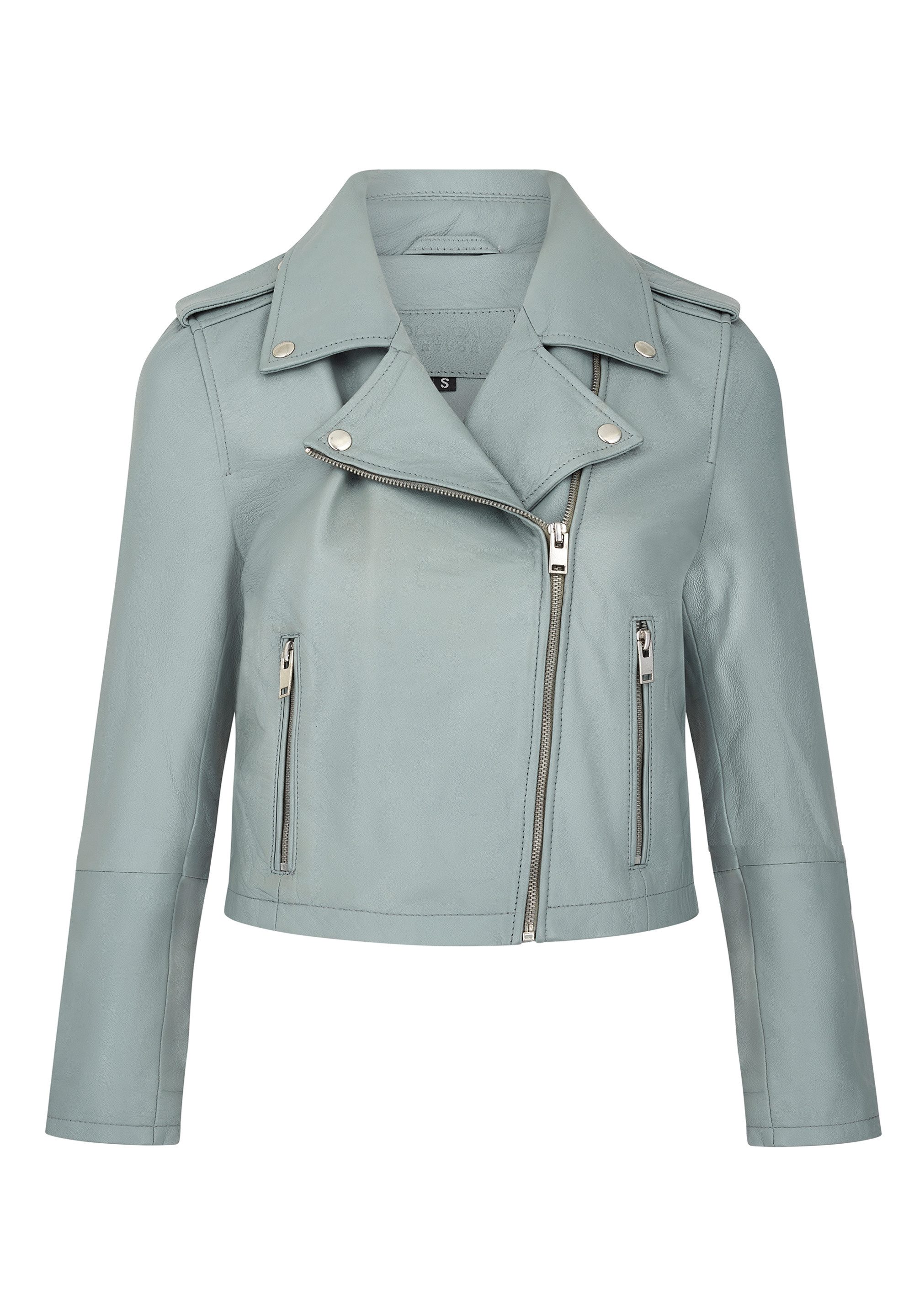 Bolongaro Trevor Lederjacke Olivia Biker Schulterklappen-Details, günstig online kaufen