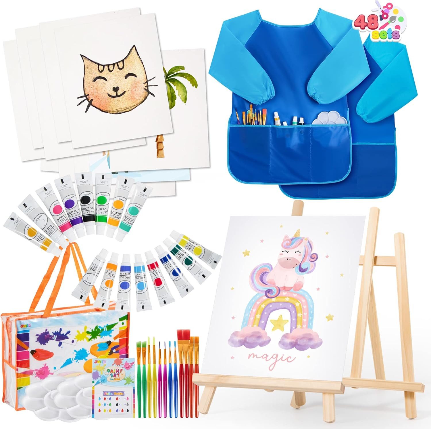 UE Stock Lernspielzeug 48-tlg Kunst Malzubehör günstig online kaufen