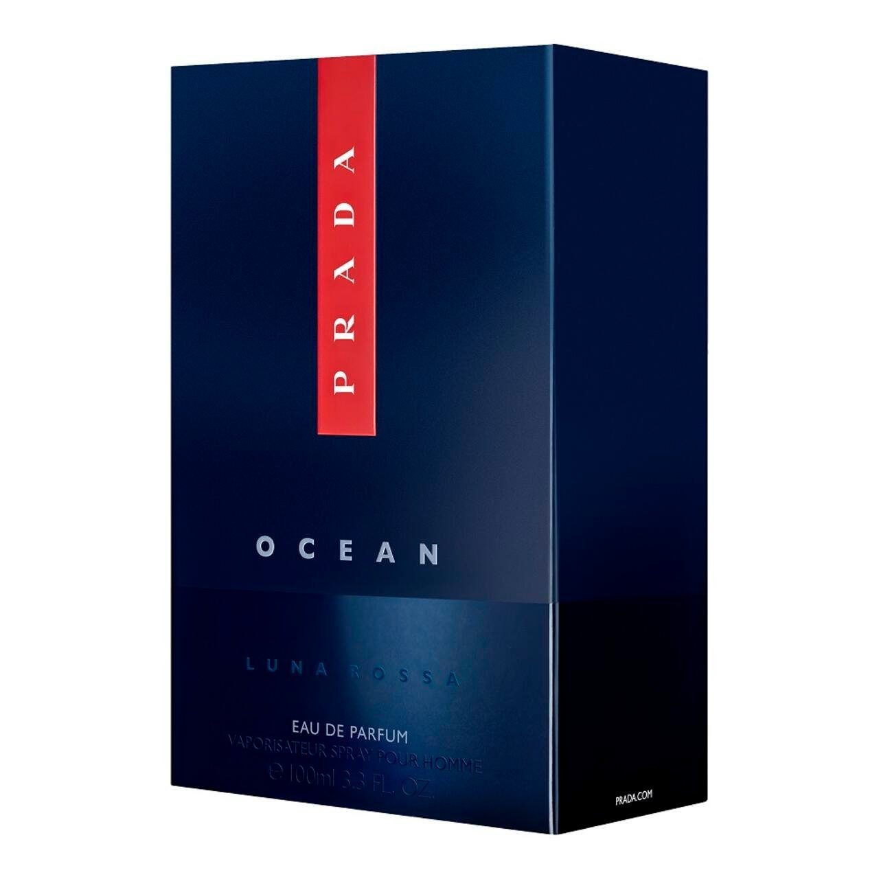 PRADA Eau de Parfum Luna Rossa Ocean Pour Homme, Glasflakon, Parfüm EDP, Herrenduft
