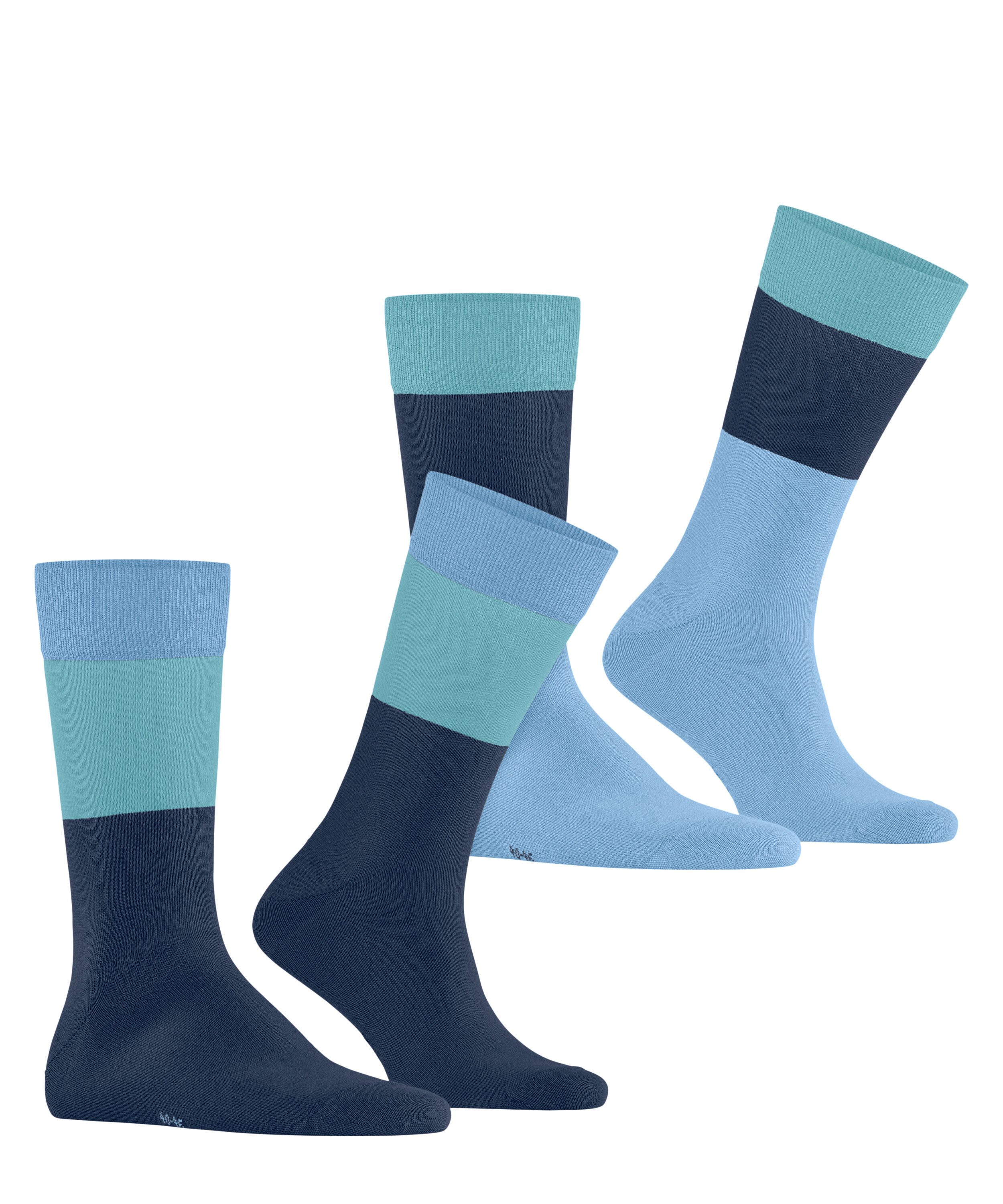 Burlington Socken Magic Mismatch 2-Pack Socken (2-Paar)