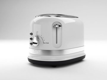 Ariete Toaster 149WH moderna weiß, 2 kurze Schlitze, 815 W