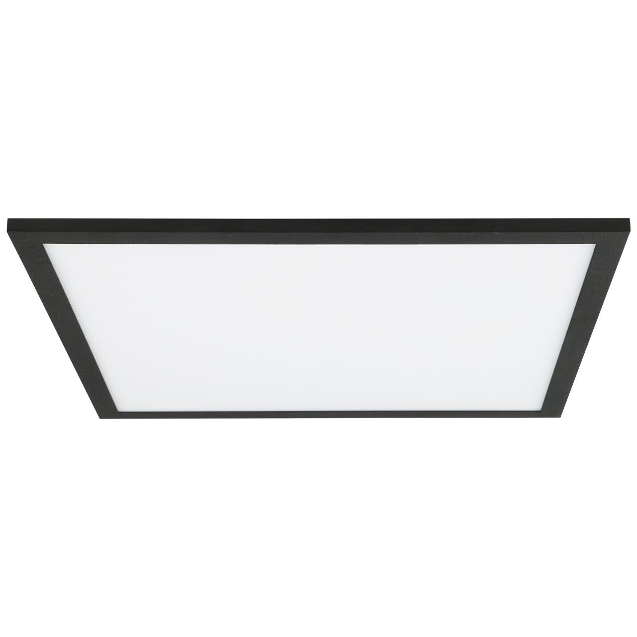 Brilliant Deckenleuchte Buffi, 4000K, Lampe, Buffi LED Deckenaufbau-Paneel  40x40cm sand schwarz, Metall/Kuns