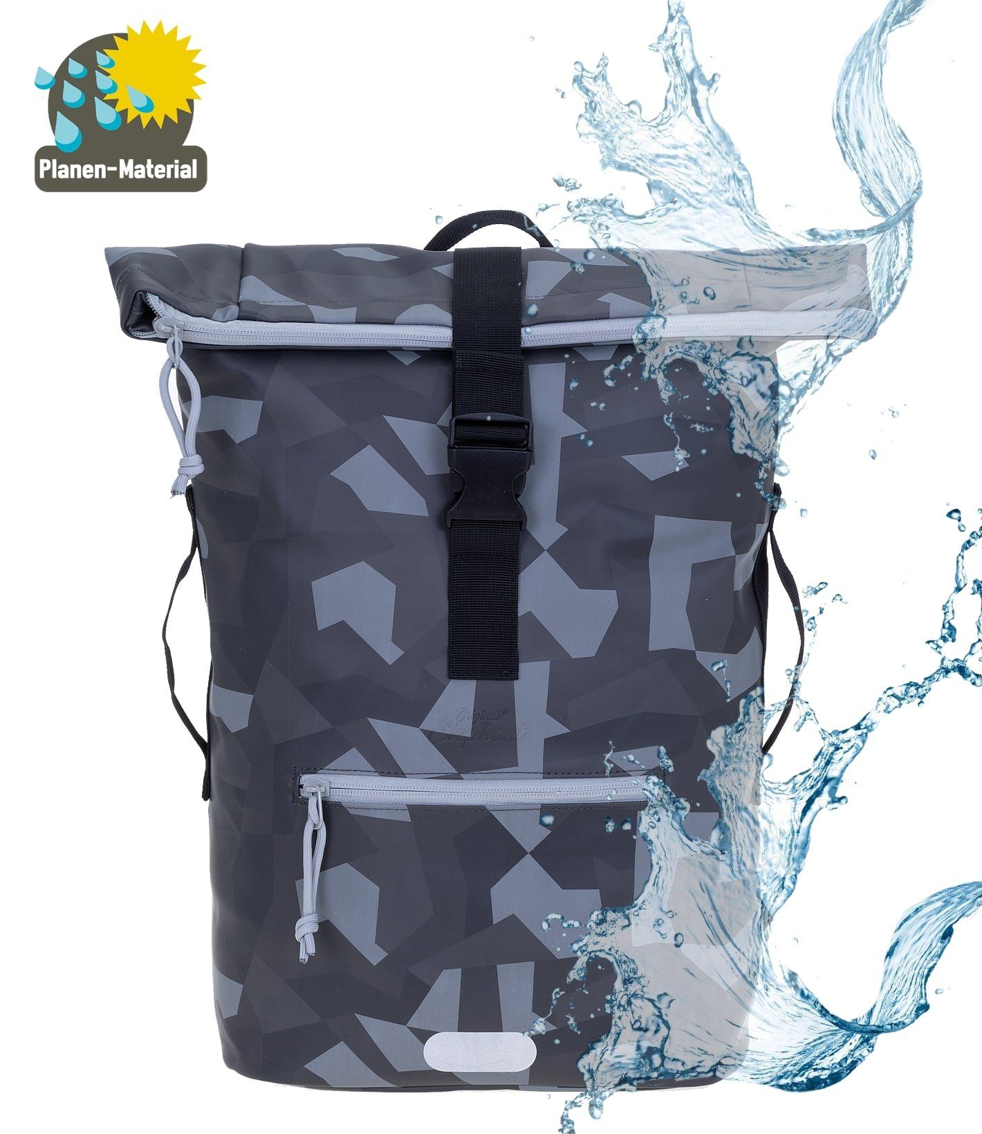 ELEPHANT Freizeitrucksack Time Bag aus Plane, Rucksack Laptoprucksack Daypa günstig online kaufen