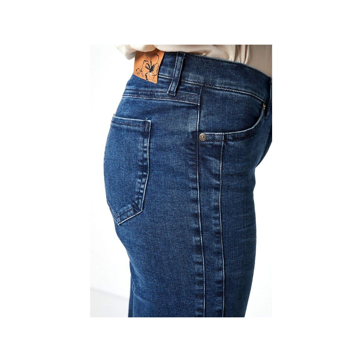 blau (1-tlg) Slim-fit-Jeans TONI