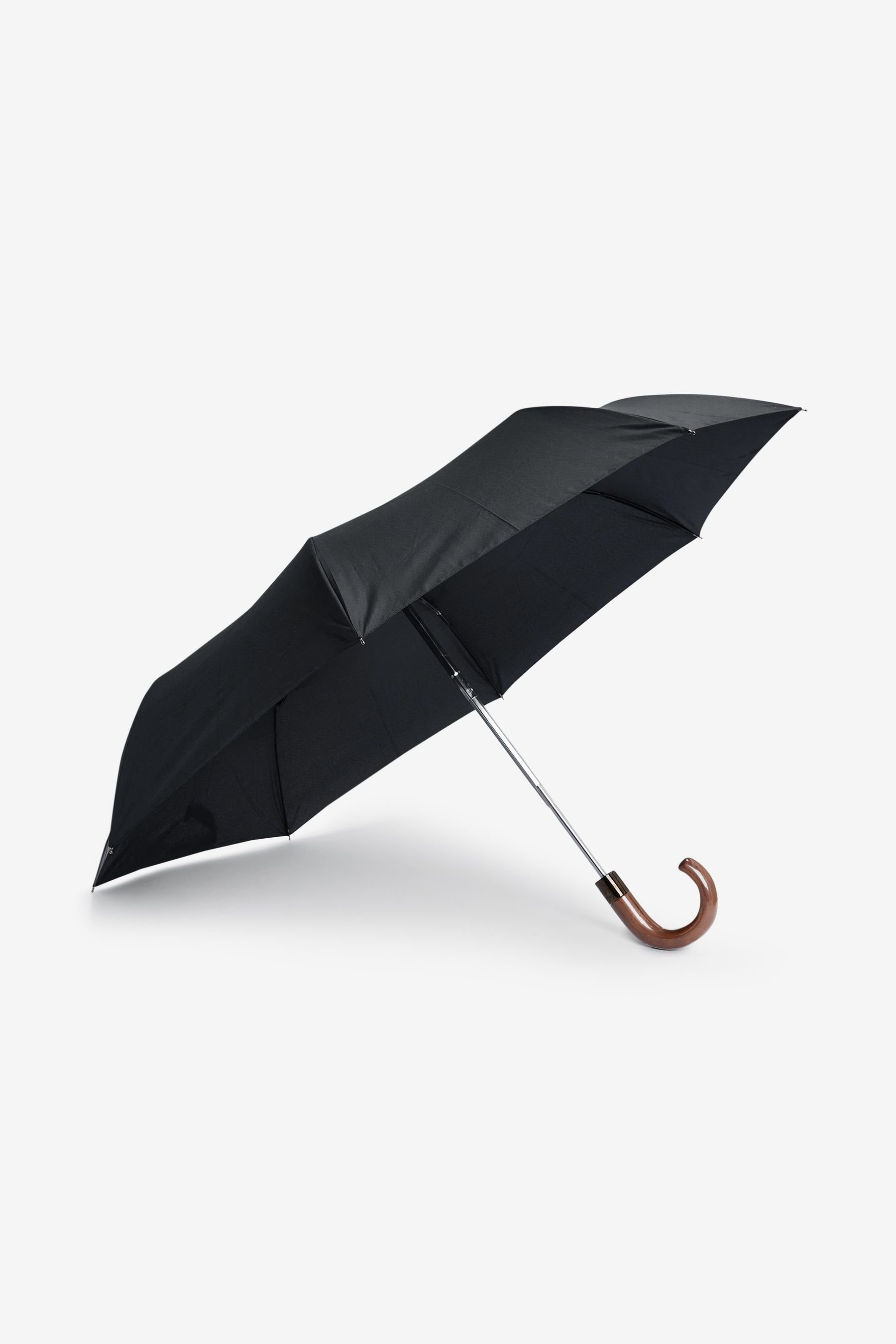 Next Taschenregenschirm Regenschirm mit Holzgriff günstig online kaufen