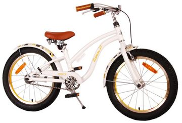 TPFSports Kinderfahrrad Volare Miracle Cruiser 18 Zoll mit Rücktritt + Handbremse, 1 Gang, (Mädchen Fahrrad - Rutschfeste Sicherheitsgriffe), Kinder Fahrrad 18 Zoll mit Ständer Laufrad Mädchen Kinderrad