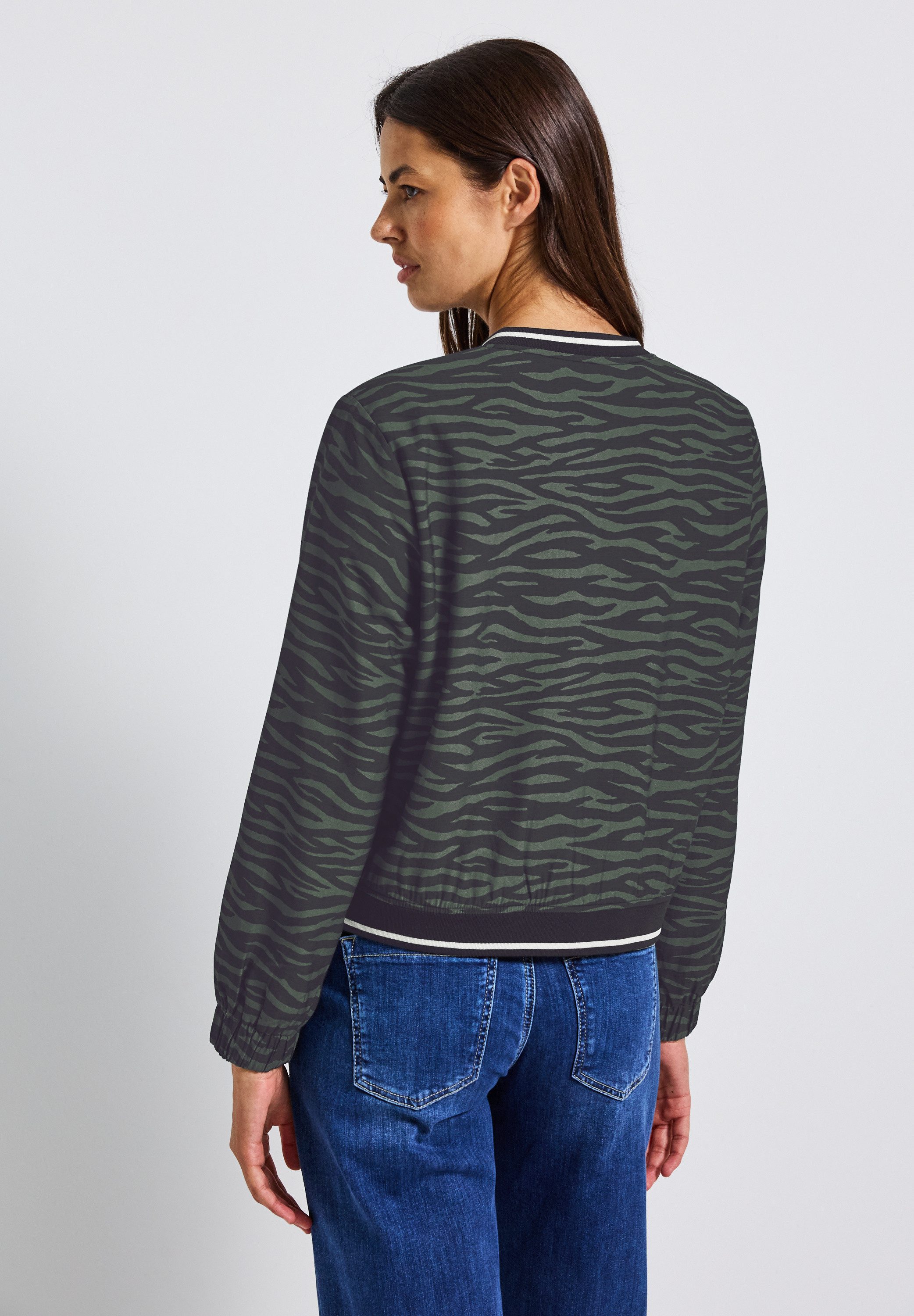 STREET ONE Blouson mit Leomuster günstig online kaufen