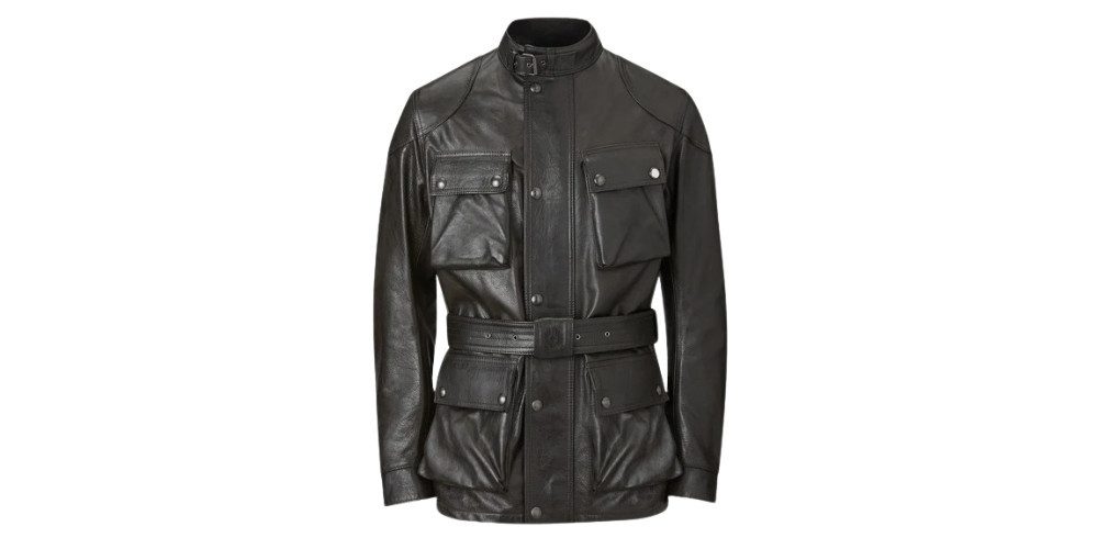 Belstaff Motorradjacke Trialmaster Motorrad Lederjacke protektoren günstig online kaufen